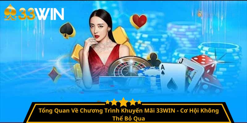 Tổng Quan Về Chương Trình Khuyến Mãi 33WIN - Cơ Hội Không Thể Bỏ Qua
